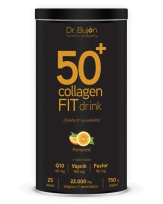 COLLAGEN 50+ FIT DRINK z sokiem pomarańczowym